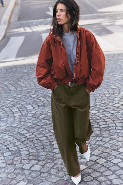 Chamarra bomber. Foto: Zara
