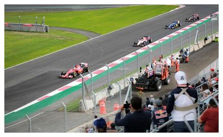 Medio tiempo de la carrera GP de México