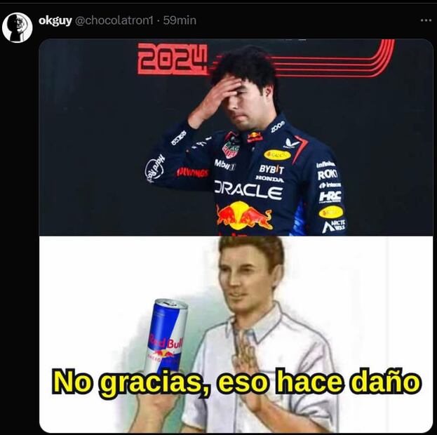 Los mejores memes de la salida de Checo Pérez de la Fórmula 1