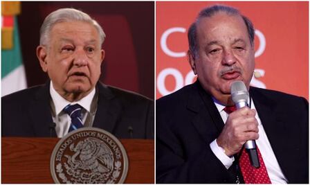 Luego que Slim criticó participación del Ejército en empresas del Estado, AMLO dijo que no está de acuerdo con el empresario