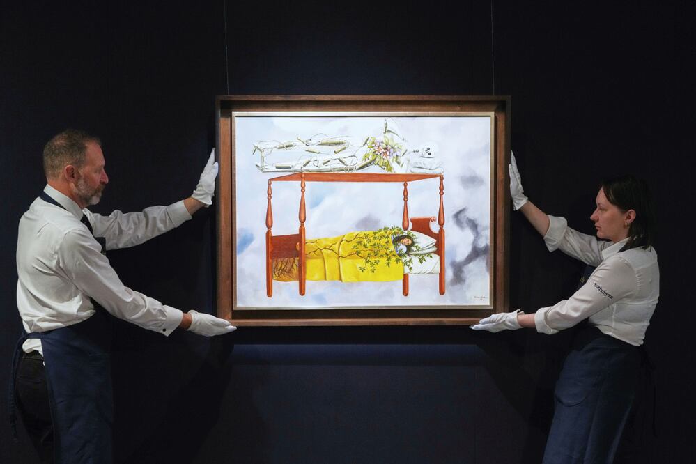 La pieza subastada por Sotheby’s. Foto: Kirsty Wigglesworth / AP