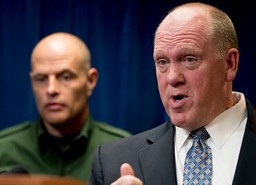 Trump postula a ex jefe de Agencia de Inmigración como "zar de la frontera"