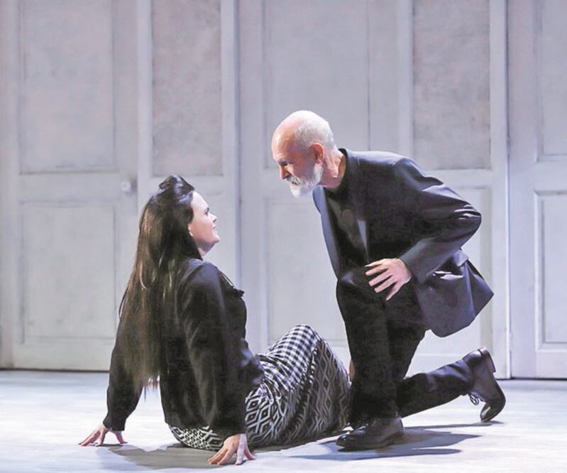 La fundamentalista, con Aurora Cano y Luis de Tavira. Foto: CORTESÍA PILI PALA