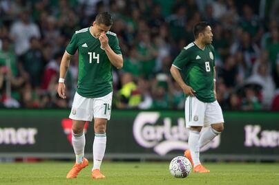 México pierde ante Dinamarca