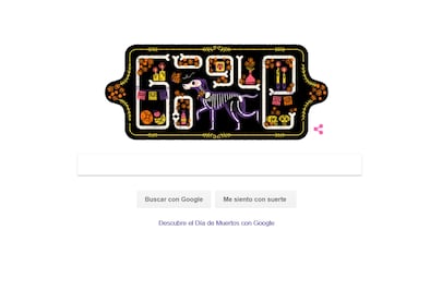 Google celebra el Día de Muertos