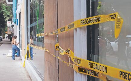 Interponen denuncias por destrozos en marcha