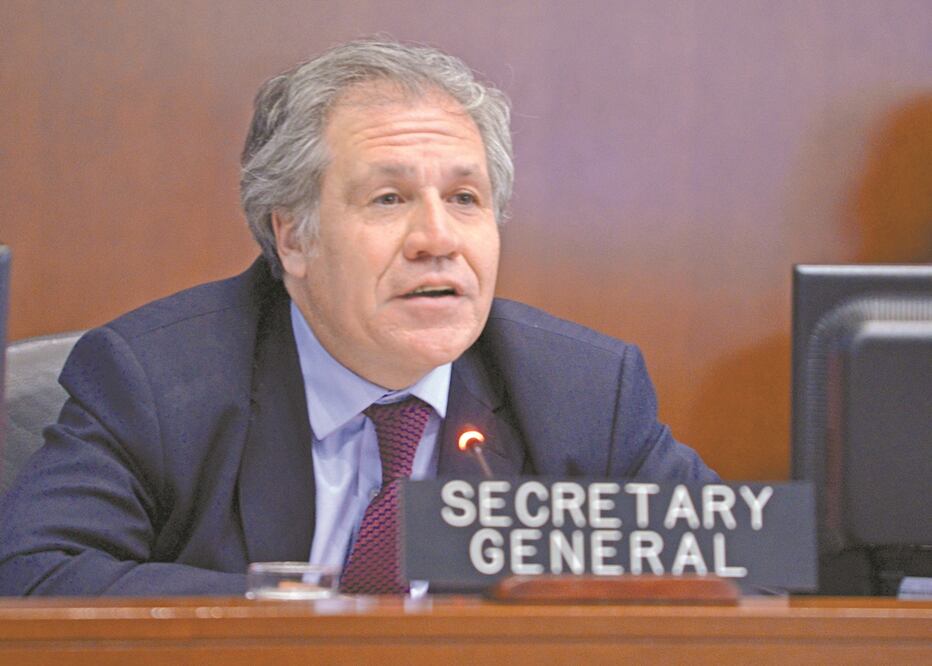 México no ha tenido una buena relación con el secretario General de la OEA, Luis Almagro, a quien ha cuestionado por sus posiciones. Foto: ARCHIVO EL UNIVERSAL