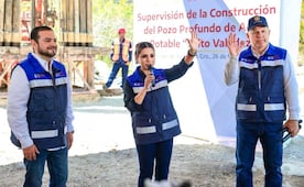 Gobernadora de Guerrero supervisa construcción de pozo profundo "Salto Valadez"; beneficiará a 17 mil habitantes