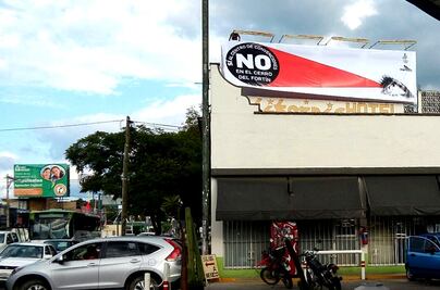 Coloca Pro-Oax espectacular en rechazo al CCCO