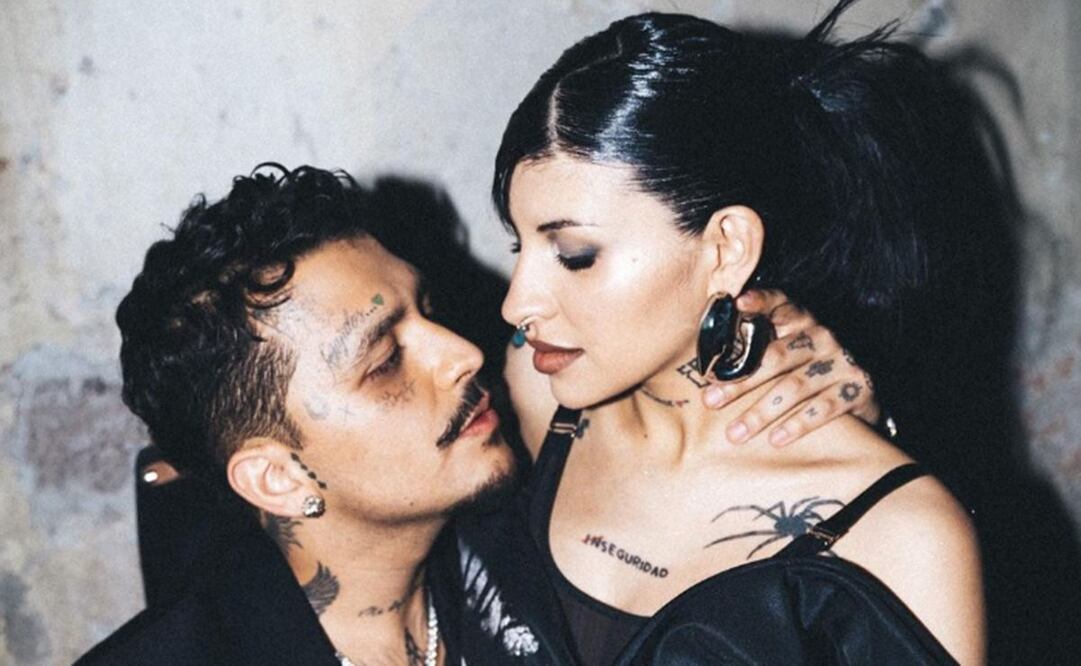 Christian Nodal y Cazzu, ya como padres de una niña, posaron en sesión de fotos.