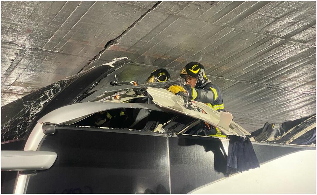 Accidente en Viaducto. Foto: Valente Rosas/EL UNIVERSAL