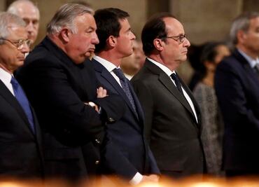 Clase política homenajea a sacerdote francés asesinado