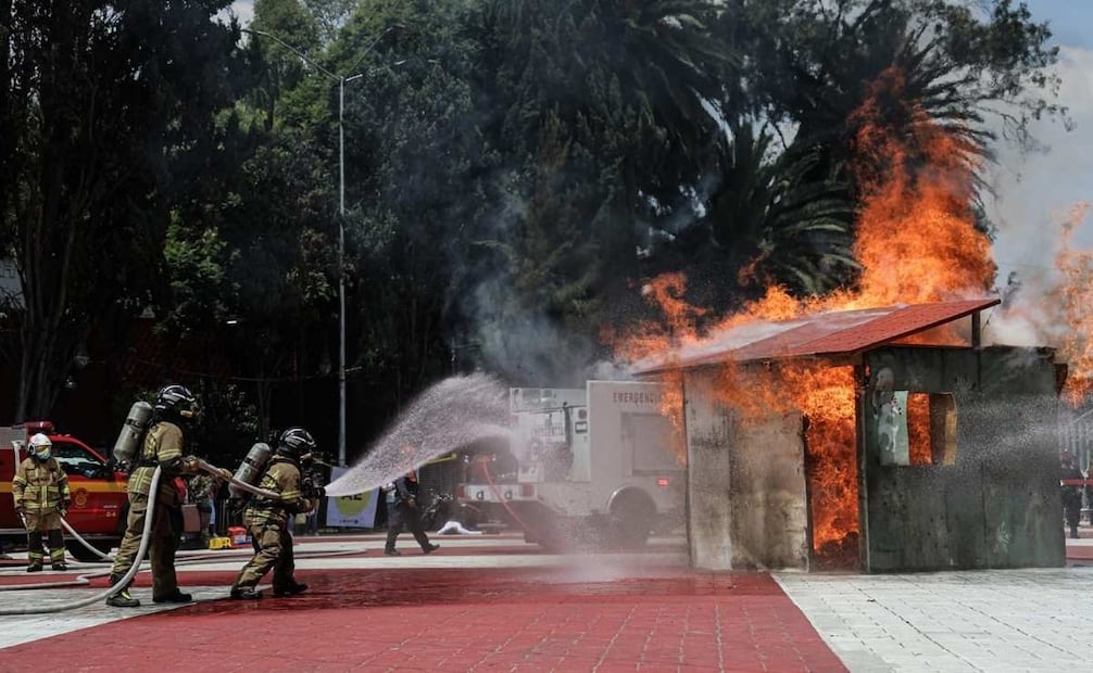 En el cuarto escenario atendieron un conato de incendio en una casa. 19/09/2026. | Foto: Gabriel Pano/El Universal.