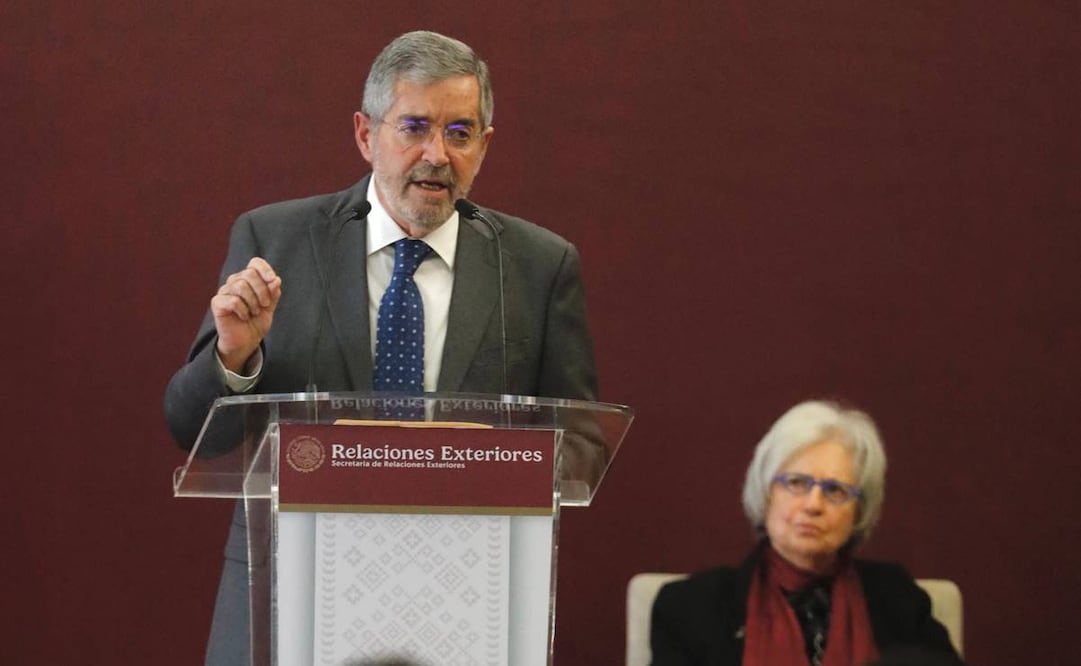 Juan Ramón de la Fuente, secretario de Relaciones Exteriores. Foto: Especial