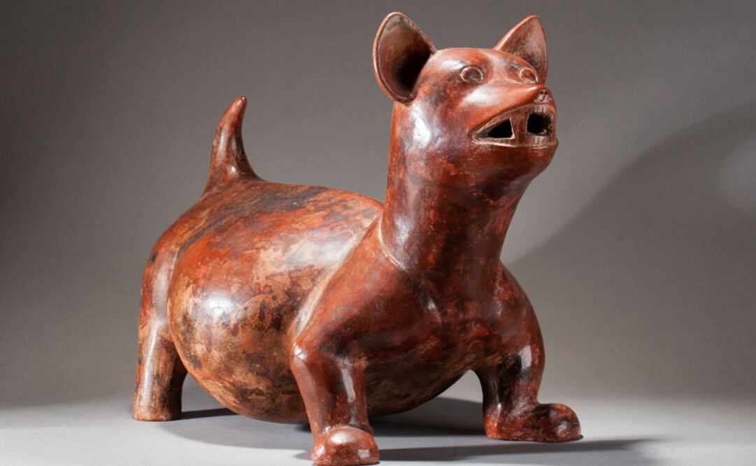 La escultura de un "perro gordo" es una de las piezas mejor valuadas, entre 81 mil 689 y un millón 5 mil pesos. Foto: Drouot