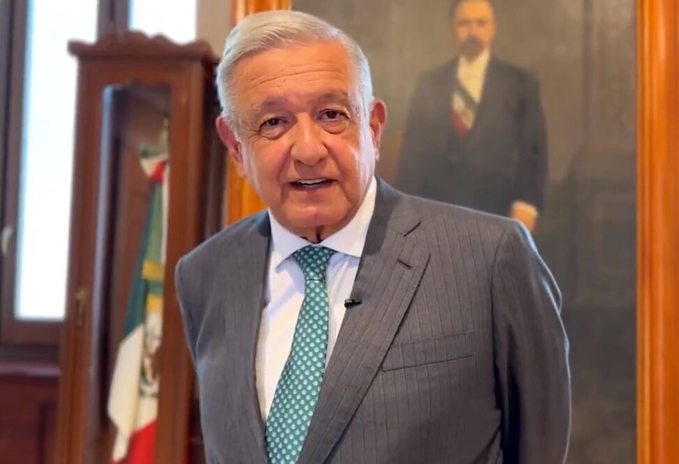 AMLO reapareció en video y aseguró que sus adversarios lo daban por muerto. / Foto: Captura de video.