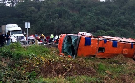 Accidente carretero deja 3 muertos en Veracruz