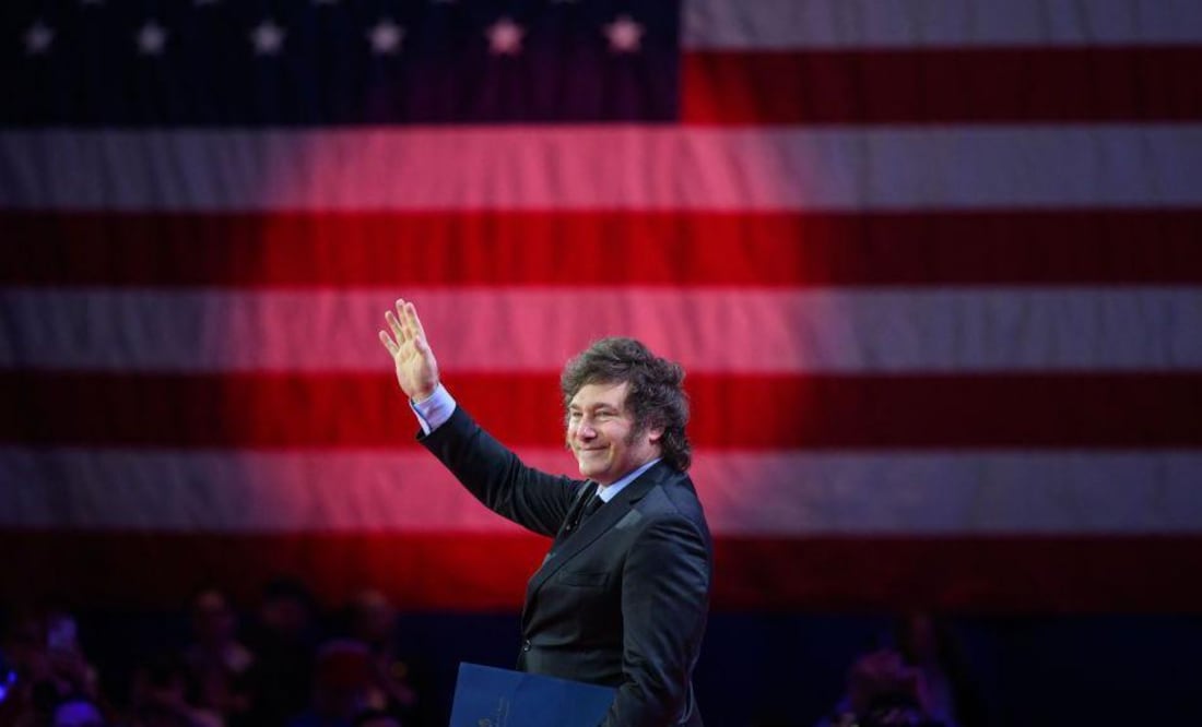 La declaración de Milei ocurre un día después de la conversación telefónica que mantuvo con el republicano Trump para felicitarlo por el triunfo electoral. Foto: Archivo/El Universal