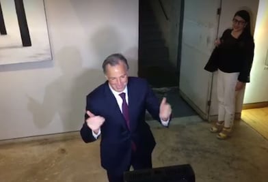 "Me fue muy bien", dice Meade tras reunirse con empresarios