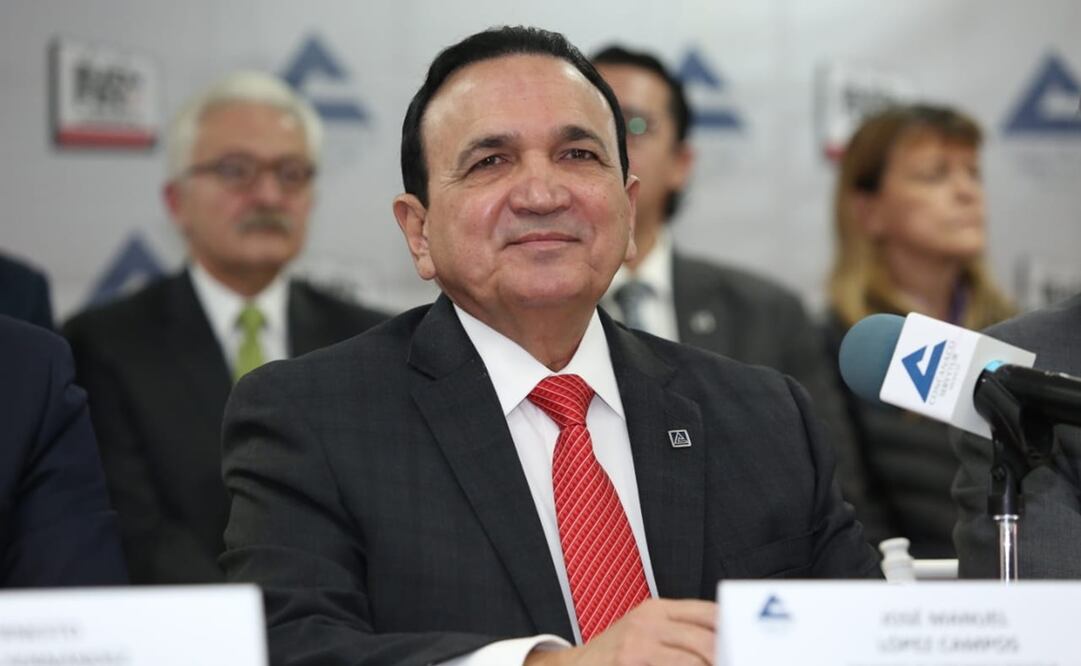 José Manuel López Campos, presidente de la Confederación de Cámaras Nacionales de Comercio, Servicios y Turismo / Tomada de Twitter @Concanaco