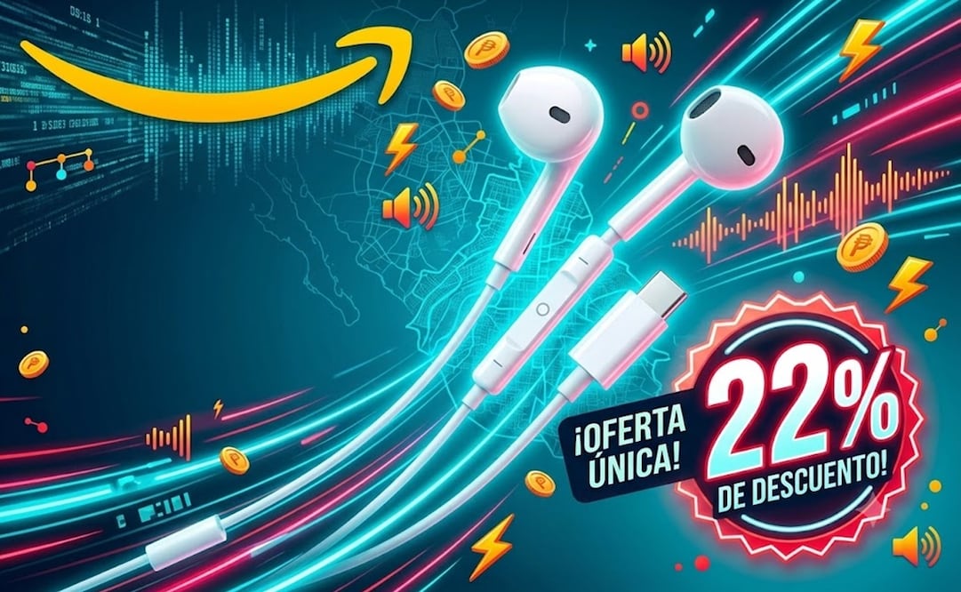 Estos audífonos están diseñados para ser compatibles con la mayoría de los smartphones, tablets y dispositivos que cuentan con puerto USB-C. Foto: IA