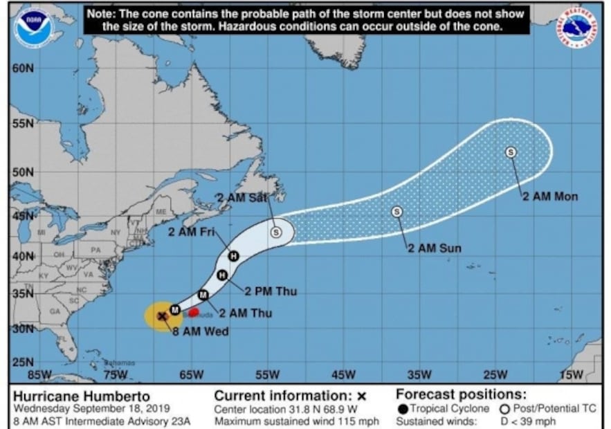 Se forma la tormenta tropical “Jerry” cerca de las Islas de Sotavento