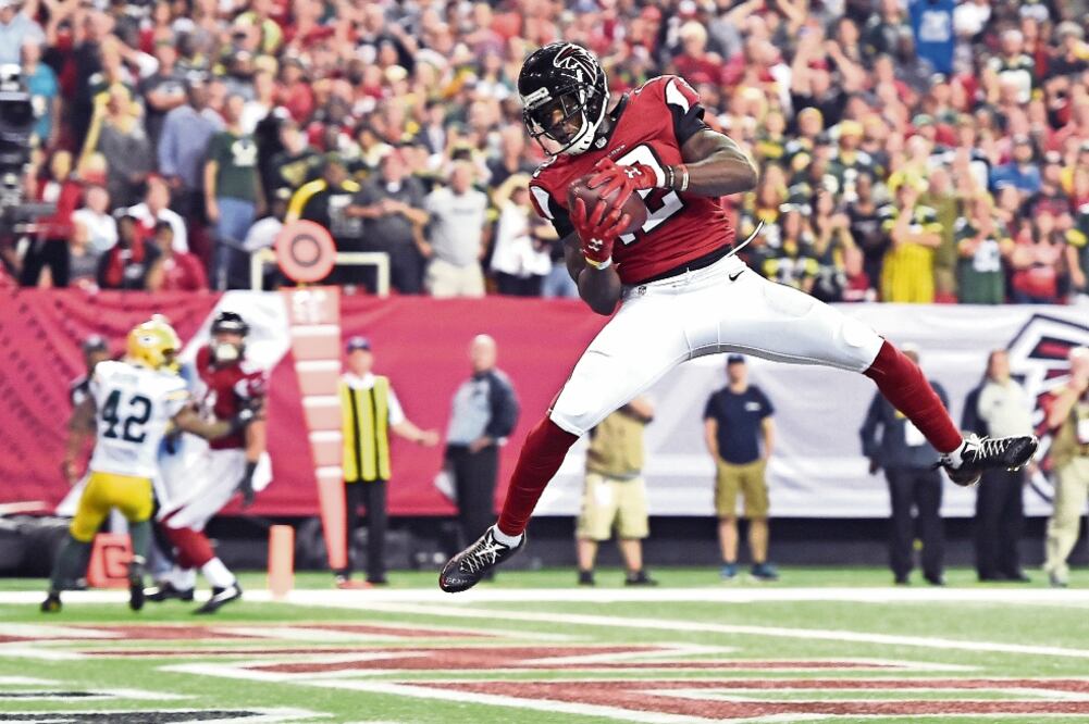 Mohamed Sanu, uno de los que estará desde el inicio en el Super Bowl (RAINIER EHRHARDT. AP)
