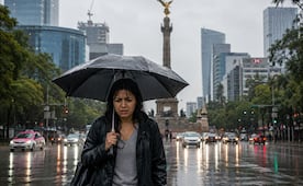 ¿Tu empresa puede obligarte a ir a trabajar bajo la lluvia? Esto dice la ley en CDMX para 2026 