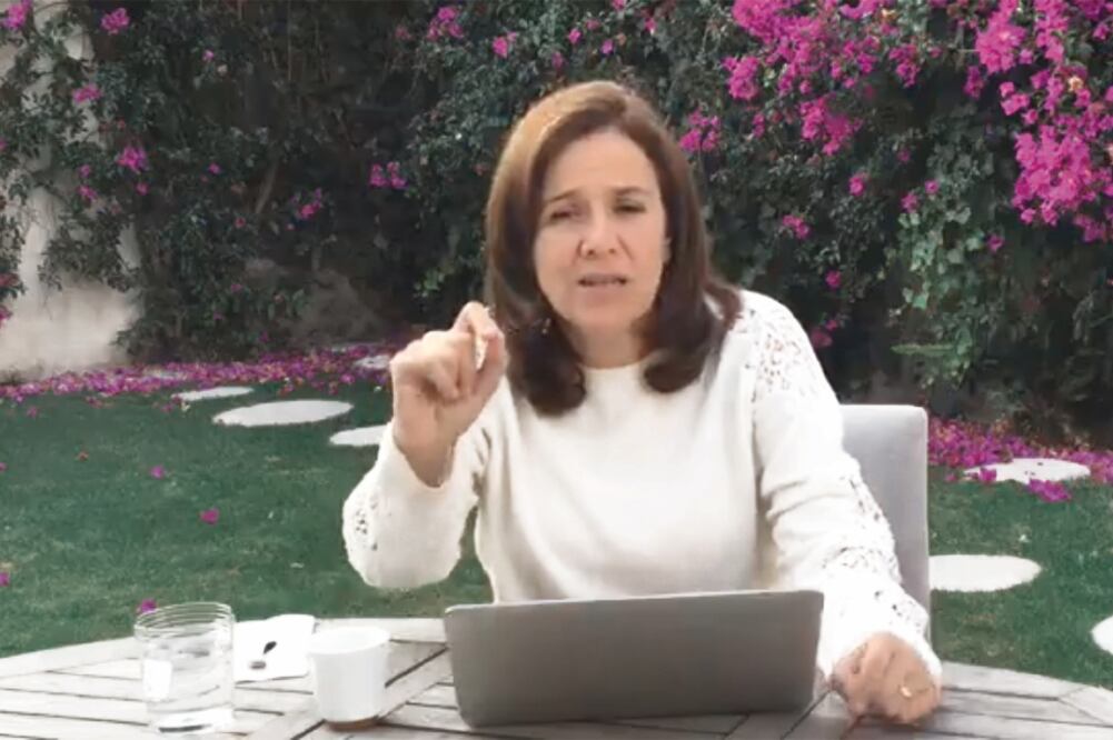 Margarita Zavala aseguró que en su gabinete habrá gente honesta y que no va “por un hueso”, a diferencia de López Obrador (TOMADA DE VIDEO)