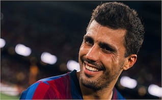 Rodri tras debutar con el FC Barcelona: "Muy feliz por estar donde quería estar"