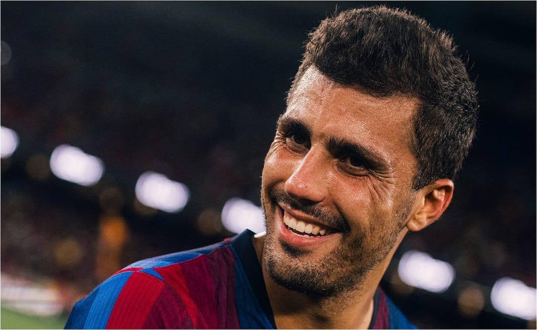 FOTO: ESPECIAL - Rodri tras debutar con el FC Barcelona: "Muy feliz por estar donde quería estar"