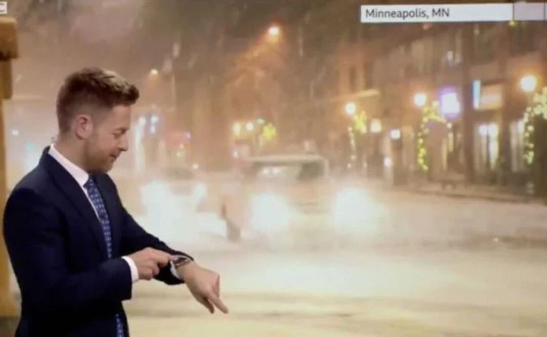 El meteorólogo Tomasz Schafernaker, sin embargo, defendió el informe meteorológico contradictorio de Siri diciendo que podría no conocer la ubicación correcta
