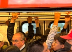 ¡Sálvese quien pueda! Línea 3 y B del Metro CDMX están a reventar este 1 de septiembre