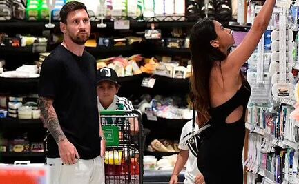 Lionel Messi fue al supermercado con su familia en Miami y pasó desapercibido