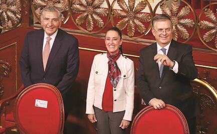 ¿Las Corcholatas en película de Barbie? Así se ven Sheinbaum, Ebrard y Adán Augusto en pósters de la nueva cinta