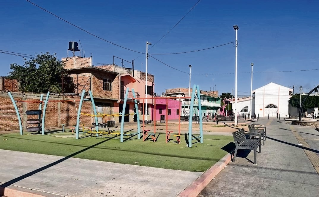 Al parque de la colonia Renovación llegaron hombres con armas largas y perpetraron el ataque. Foto: Xóchitl Álvarez / EL UNIVERSAL