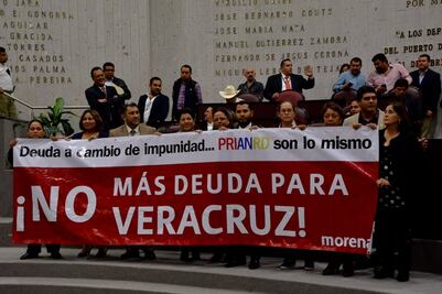 Congreso de Veracruz autoriza reestructurar deuda de 46 mmdp