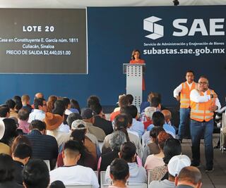 Gobierno vende en 4.3 mdp tres casas del Chapo