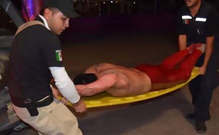 Sangre Chicana Jr sufre quemaduras de tercer grado durante lucha