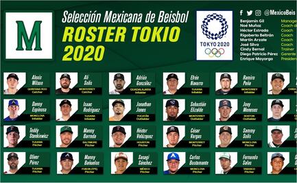 La lista definitiva de la Selección Mexicana de Beisbol Olímpica