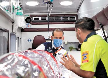 Salud recibe tres unidades para Covid, en Aguascalientes