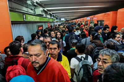 Sube número de desalojos en los trenes del Metro