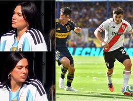 Dua Lipa se aburre en el Superclásico de Argentina entre Boca y River