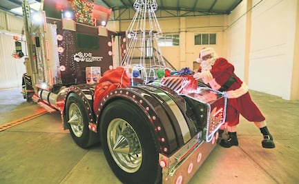 Santa Claus cambia trineo por tráiler