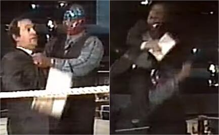 VIDEO: El día que Canek lanzó a José Ramón Fernández durante un programa