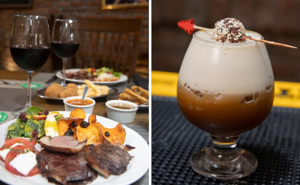 Estrela do Sul cuenta con una selección de 40 platillos en barra fría y caliente, así como postres tradicioneales. | Foto: cortesía.