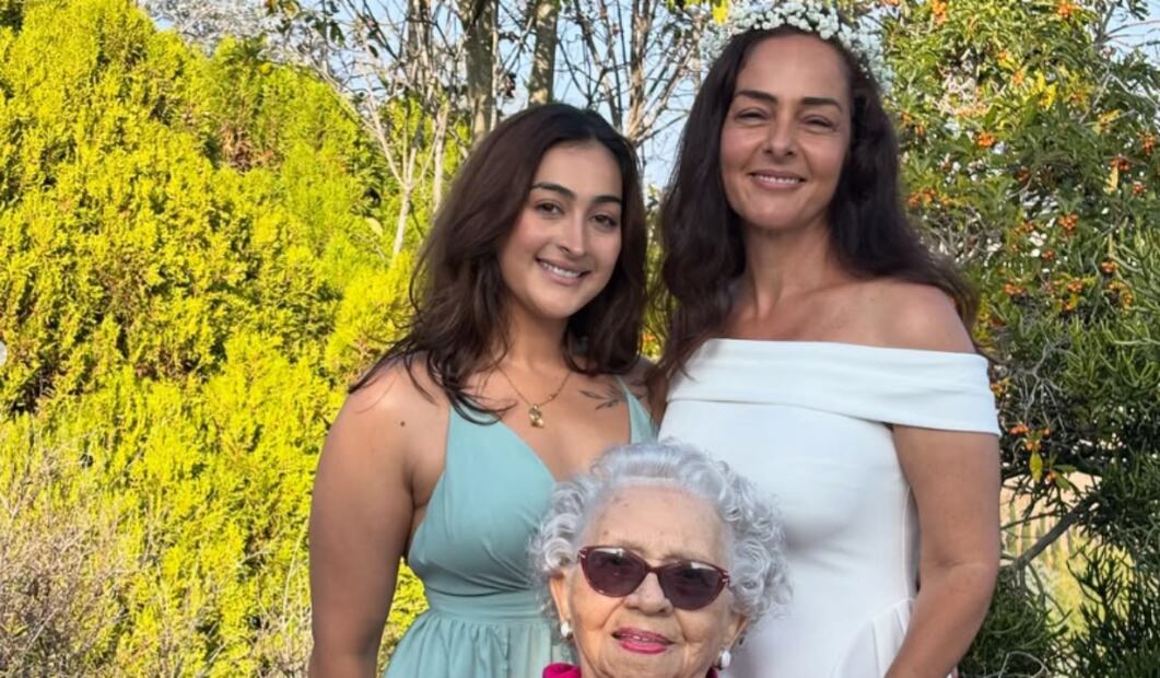 Andrea García y Larry Robison, reicén casados.
Foto: Instagram, vía @larryrobinson