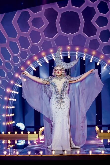 Con sus atuendos rinde homenaje a estrellas del cine. Foto: de WOW PRESENTS PLUS