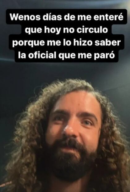 A través de sus historias de Instagram, el creador de contenido relató lo ocurrido. Foto: Instagram @ibarrachejavier