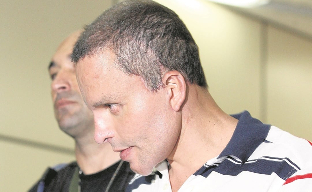 Juan Carlos Ramírez, Chupeta, fue líder del Cártel del Norte del Valle en Colombia. Operó su rostro para que no fuera identificado. Foto: AFP